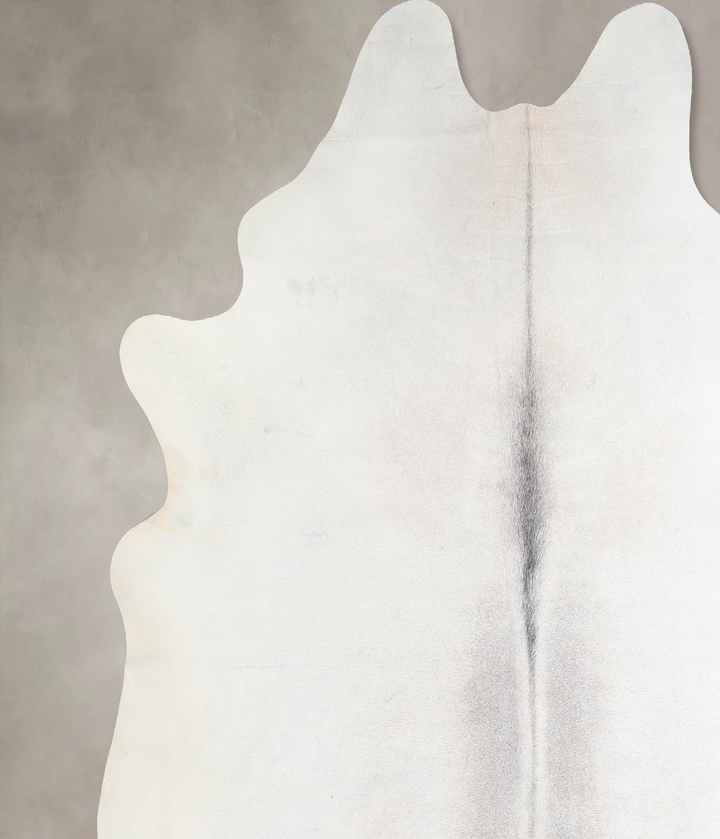 Light Grey XX-Large Brazilian Cowhide Rug 7'11"H x 7'10"W #A32766 by Hudson Hides