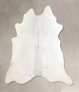 Light Grey XX-Large Brazilian Cowhide Rug 7'8"H x 7'1"W #A32804 by Hudson Hides