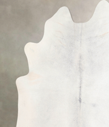 Light Grey XX-Large Brazilian Cowhide Rug 7'8"H x 7'1"W #A32804 by Hudson Hides