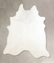 Light Grey X-Large Brazilian Cowhide Rug 7'1"H x 6'6"W #A32827 by Hudson Hides