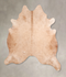 Beige X-Large Brazilian Cowhide Rug 7'1