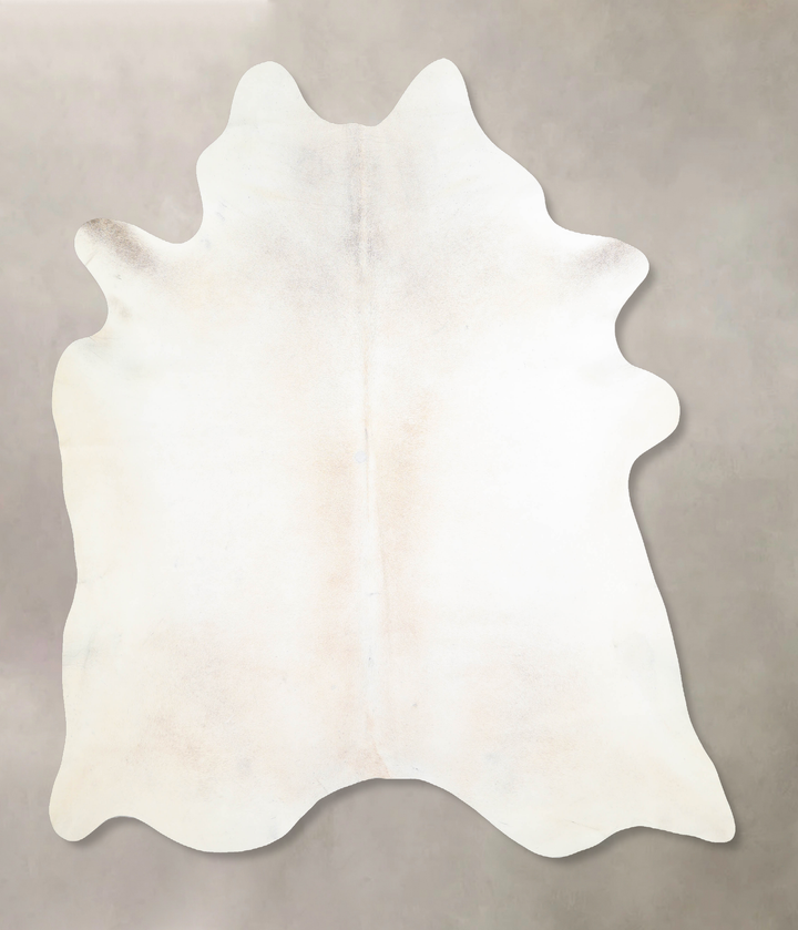 Light Grey X-Large Brazilian Cowhide Rug 7'0"H x 6'2"W #A32942 by Hudson Hides