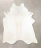 Light Grey X-Large Brazilian Cowhide Rug 7'0