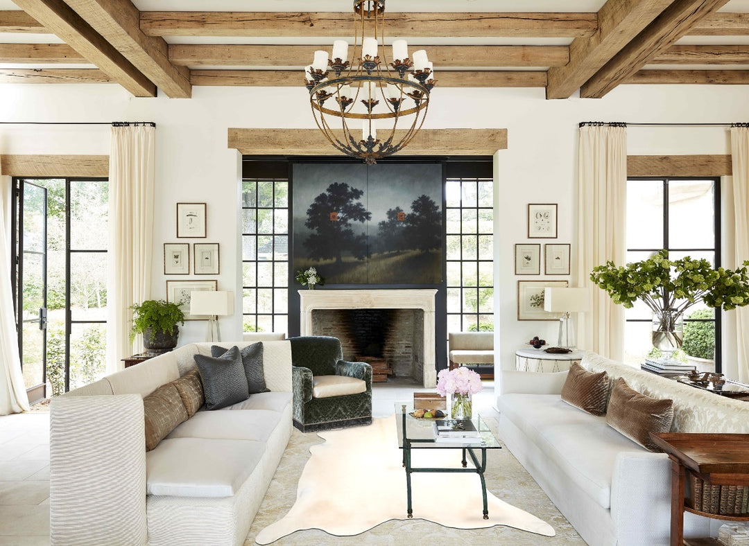 Palomino XX-Large Brazilian Cowhide Rug 8'5"H x 7'10"W #A32954 by Huds