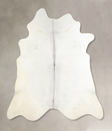 Light Grey XX-Large Brazilian Cowhide Rug 7'7"H x 7'4"W #A32960 by Hudson Hides