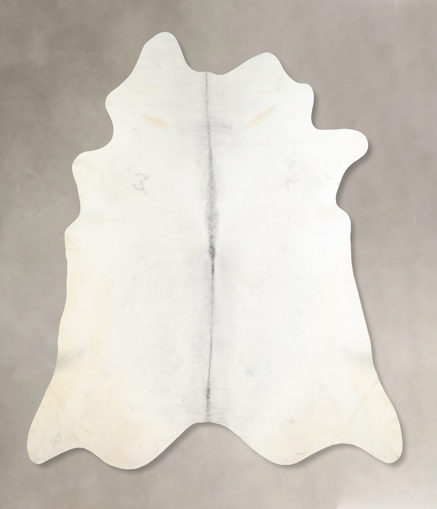 Light Grey XX-Large Brazilian Cowhide Rug 7'7"H x 7'4"W #A32960 by Hudson Hides