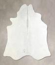 Light Grey X-Large Brazilian Cowhide Rug 7'0"H x 6'4"W #A32980 by Hudson Hides