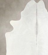 Light Grey X-Large Brazilian Cowhide Rug 7'0"H x 6'4"W #A32980 by Hudson Hides