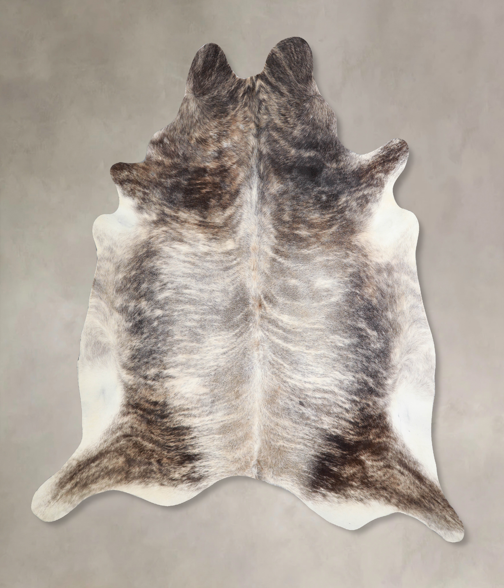 Grey Brindle Cowhide Rug #A33022