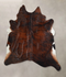 Dark Brindle XX-Large Brazilian Cowhide Rug 7'7