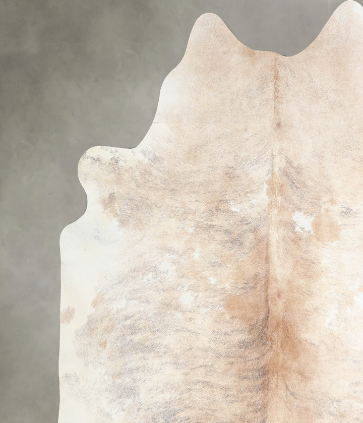 Light Brindle X-Large Brazilian Cowhide Rug 6'8"H x 6'8"W #A33065 by Hudson Hides