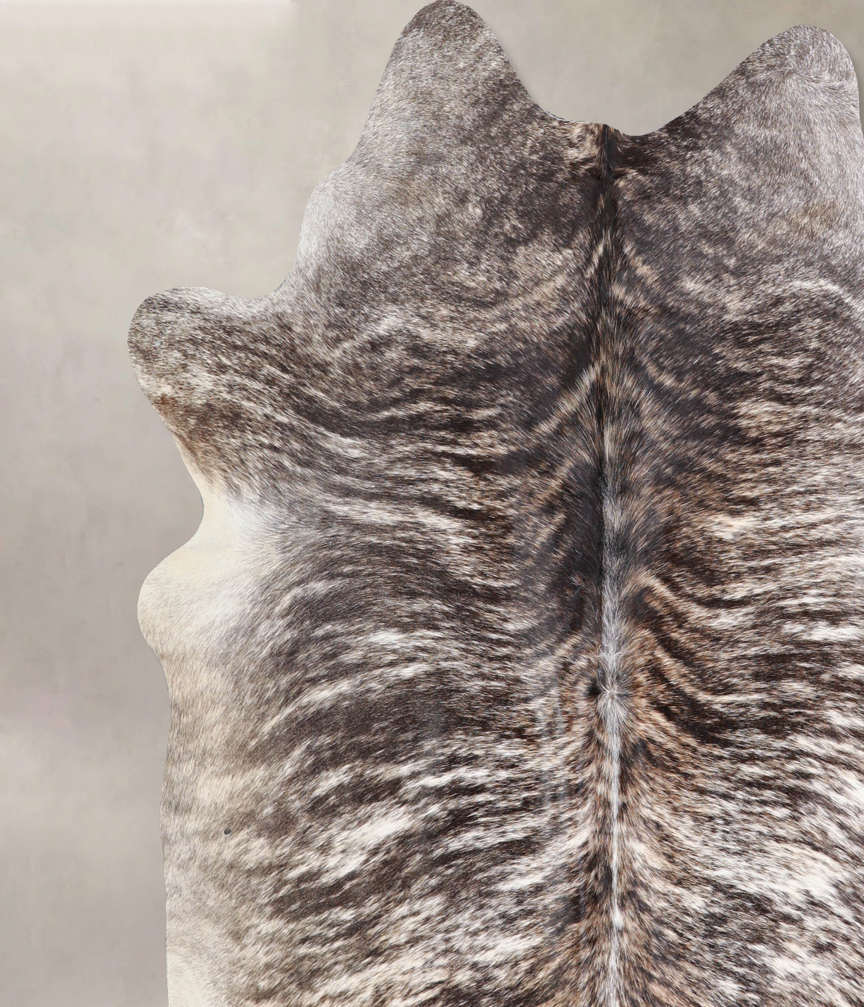 Grey Brindle Cowhide Rug #A33066