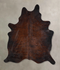 Dark Brindle X-Large Brazilian Cowhide Rug 7'7