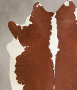 Hereford X-Large Brazilian Cowhide Rug 6'6"H x 6'11"W #A33087 by Hudson Hides