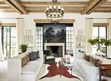 Hereford X-Large Brazilian Cowhide Rug 6'6"H x 6'11"W #A33087 by Hudson Hides