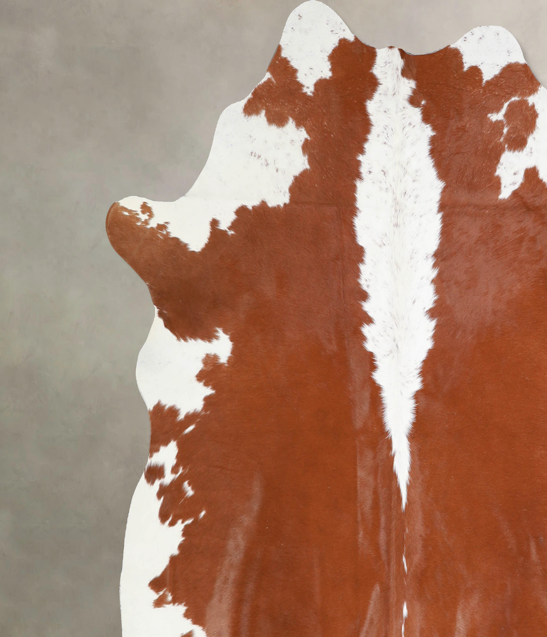 Hereford X-Large Brazilian Cowhide Rug 6'4"H x 7'3"W #A33088 by Hudson