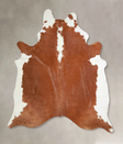 Hereford XX-Large Brazilian Cowhide Rug 8'2"H x 7'3"W #A33095 by Hudson Hides