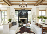 Dark Brindle XX-Large Brazilian Cowhide Rug 7'2"H x 7'6"W #A33097 by Hudson Hides