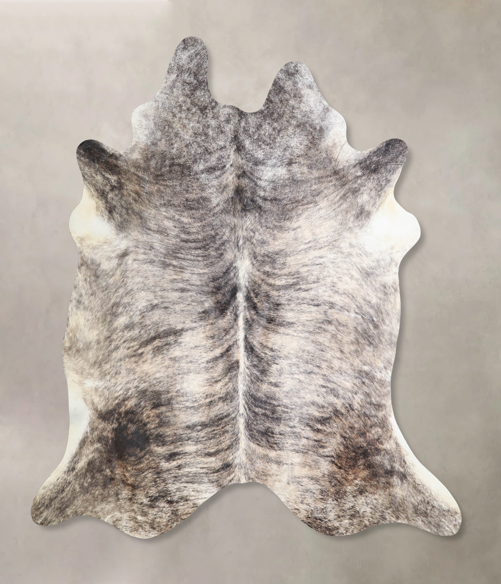 Grey Brindle Cowhide Rug #A33102