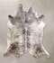 Grey Brindle X-Large Brazilian Cowhide Rug 7'2