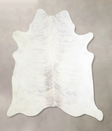 Grey Brindle X-Large Brazilian Cowhide Rug 6'10"H x 7'2"W #A33121 by Hudson Hides
