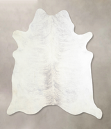 Grey Brindle X-Large Brazilian Cowhide Rug 6'10"H x 7'2"W #A33121 by Hudson Hides