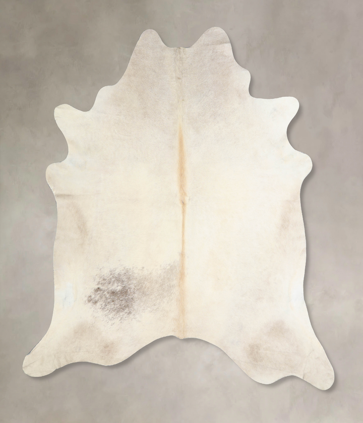Champagne X-Large Brazilian Cowhide Rug 6'11"H x 6'6"W #A33135 by Hudson Hides