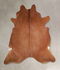 Solid Brown XX-Large Brazilian Cowhide Rug 7'8