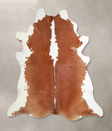 Hereford X-Large Brazilian Cowhide Rug 7'2"H x 6'11"W #A33589 by Hudson Hides