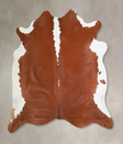Hereford XX-Large Brazilian Cowhide Rug 7'3"H x 7'7"W #A33630 by Hudson Hides