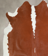 Hereford XX-Large Brazilian Cowhide Rug 7'3"H x 7'7"W #A33630 by Hudson Hides