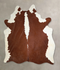 Hereford X-Large Brazilian Cowhide Rug 7'8
