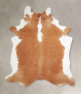 Hereford XX-Large Brazilian Cowhide Rug 8'2"H x 7'0"W #A33638 by Hudson Hides