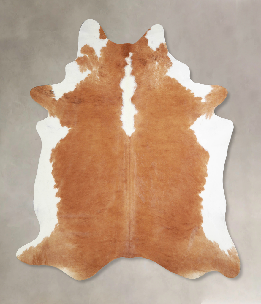 Hereford XX-Large Brazilian Cowhide Rug 8'2"H x 7'0"W #A33638 by Hudson Hides