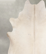 Champagne X-Large Brazilian Cowhide Rug 6'10"H x 6'9"W #A33643 by Hudson Hides