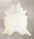 Grey Brindle XX-Large Brazilian Cowhide Rug 8'3"H x 7'9"W #A33722 by Hudson Hides