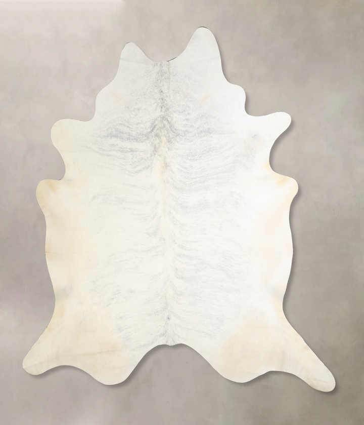 Grey Brindle XX-Large Brazilian Cowhide Rug 8'3"H x 7'9"W #A33722 by Hudson Hides