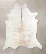 Grey Brindle XX-Large Brazilian Cowhide Rug 7'3"H x 7'2"W #A33723 by Hudson Hides