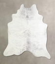 Grey Brindle XX-Large Brazilian Cowhide Rug 7'9"H x 7'3"W #A33740 by Hudson Hides