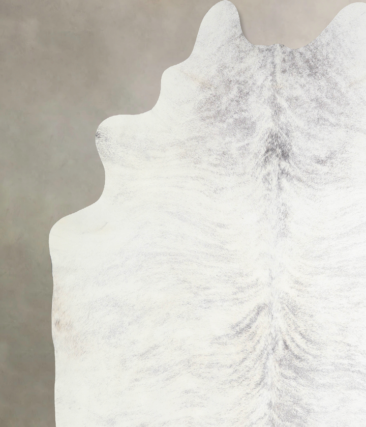 Grey Brindle XX-Large Brazilian Cowhide Rug 7'9"H x 7'3"W #A33740 by Hudson Hides