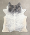 Grey Brindle X-Large Brazilian Cowhide Rug 7'5