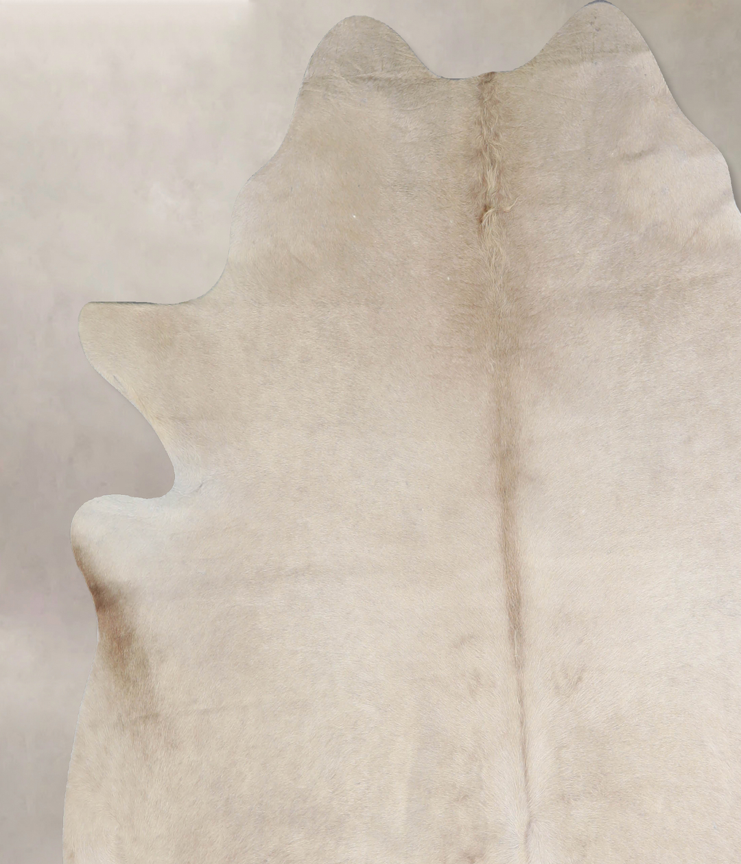 Champagne X-Large Brazilian Cowhide Rug 6'11"H x 6'10"W #A33783 by Hud