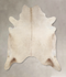 Champagne X-Large Brazilian Cowhide Rug 7'0