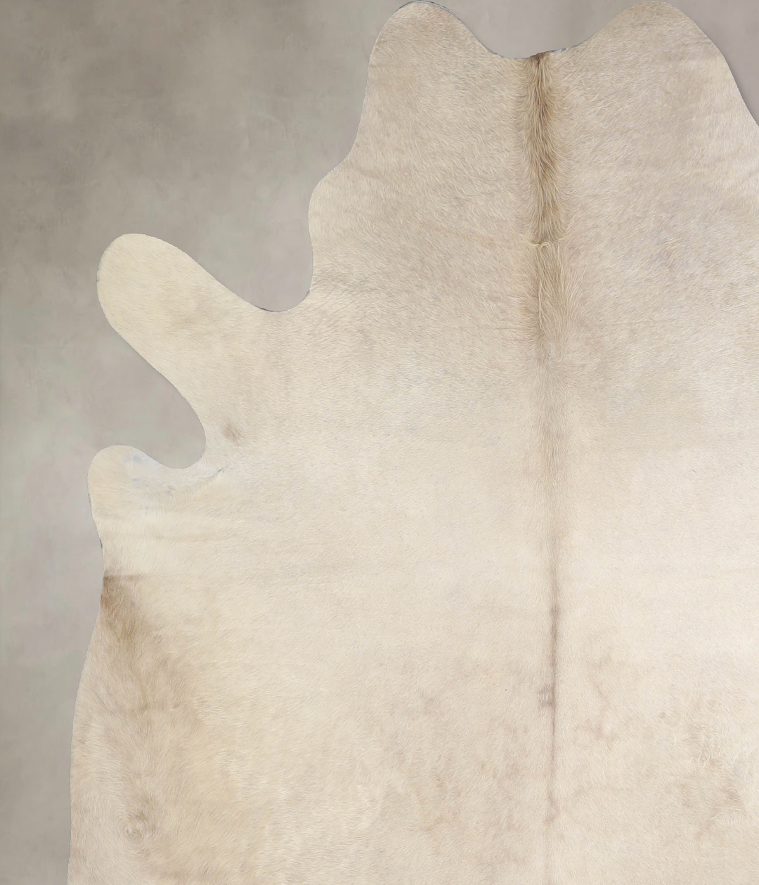 Champagne X-Large Brazilian Cowhide Rug 7'0"H x 6'6"W #A33784 by Hudso