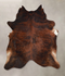 Dark Brindle XX-Large Brazilian Cowhide Rug 7'11