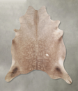 Taupe X-Large Brazilian Cowhide Rug 7'2"H x 6'7"W #A33866 by Hudson Hides