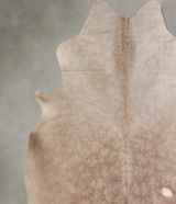 Taupe X-Large Brazilian Cowhide Rug 7'2"H x 6'7"W #A33866 by Hudson Hides