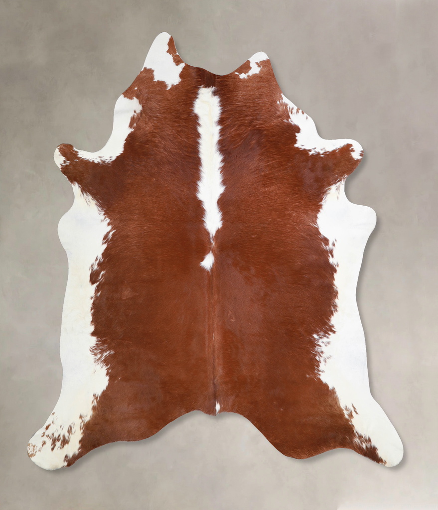Hereford X-Large Brazilian Cowhide Rug 6'9"H x 6'6"W #A33940 by Hudson Hides