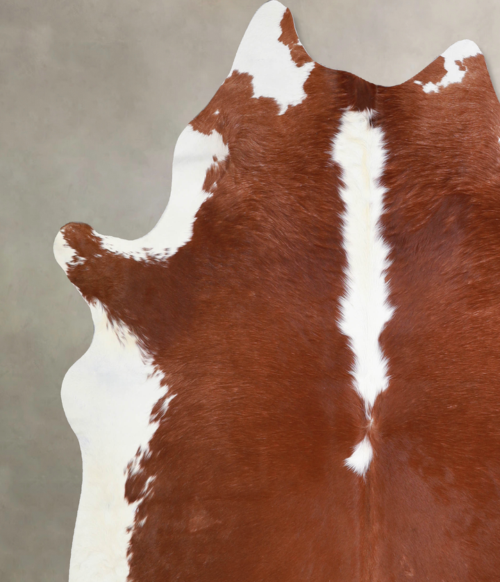 Hereford X-Large Brazilian Cowhide Rug 6'9"H x 6'6"W #A33940 by Hudson Hides
