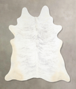 Grey Brindle X-Large Brazilian Cowhide Rug 6'9"H x 6'2"W #A34037 by Hudson Hides